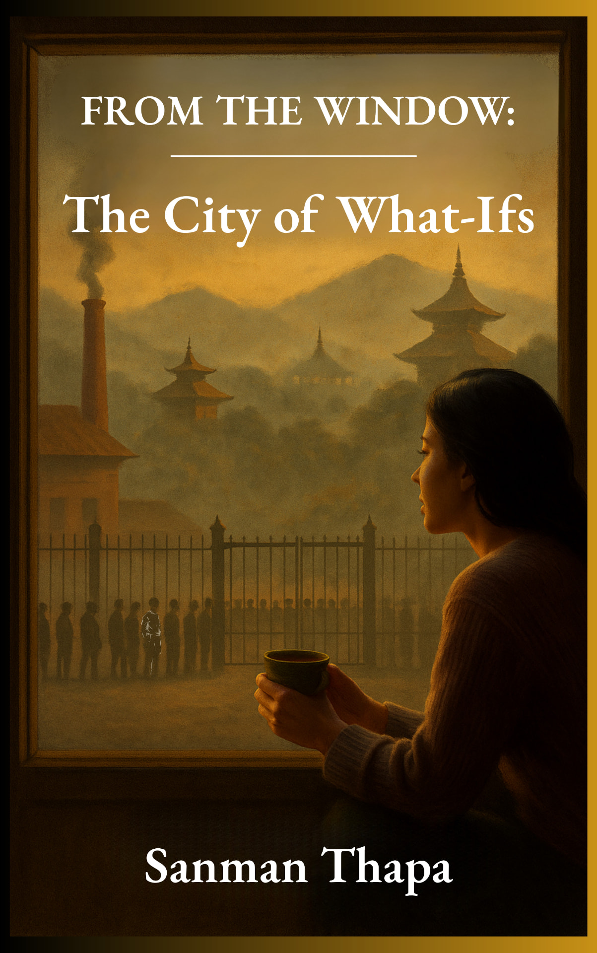 Front cover of From the Window: The City of What Ifs by Sanman Thapa